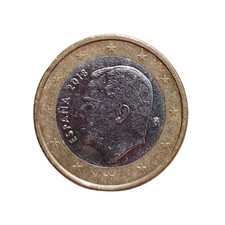 Moneta 1 Euro Commemorativa Spagna 2018 – Re Felipe VI