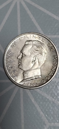 Franc 1960 monaco - franc,