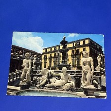 PALERMO PIAZZA PRETORIA VIAGGIATA - Cartolina Antica