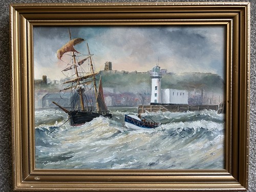 Dipinto olio robert sheader - olio, su
