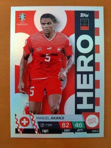 Manuel akanji topps match - manuel,