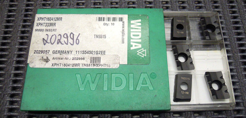 Widia inserto xpht160412mr - widia,