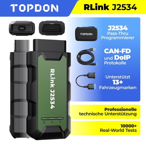 Topdon rlink j2534 - topdon,