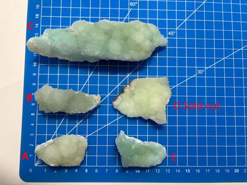 Sky blue hemimorphite cluster