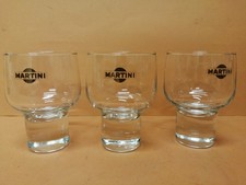 Set 3 Bicchieri MARTINI Vintage 70 - Cestello portaghiaccio Plexy
