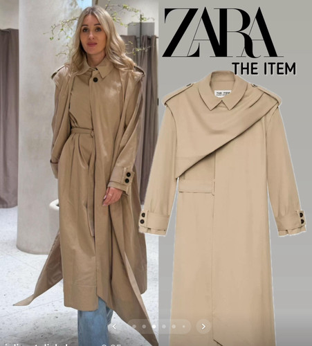 Nuovo trench cappotto zara - trench,
