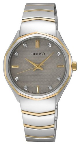 Seiko quadrante grigio con - seiko,