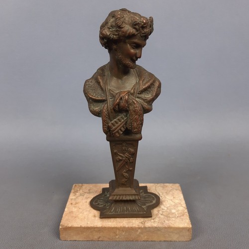 Scultura bronzo busto - scultura,