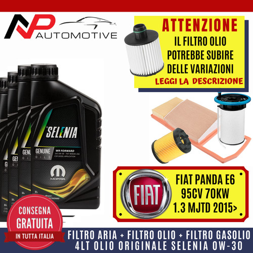 Kit tagliando fiat 500 - kit,
