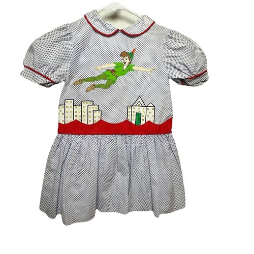Girls dress vtg peter - dress, pan