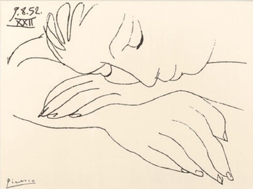 Serigrafia pablo picasso - serigrafia,