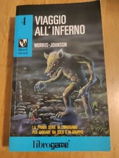  VIAGGIO ALL' INFERNO N.4 Blood Sword  1°ristampa 1992 LIBRO GAME Vedi Foto