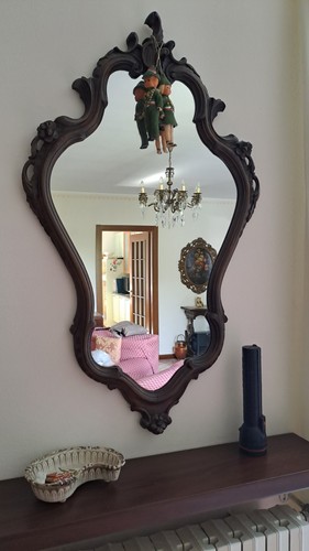 Specchio parete vintage con - parete,