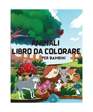 Animali Libro Da Colorare Per