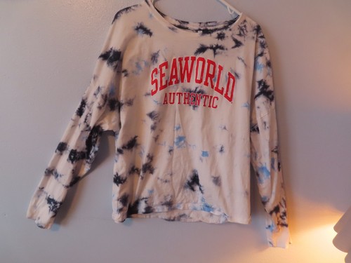 Seaworld authentic white blue - authentic, white/blue