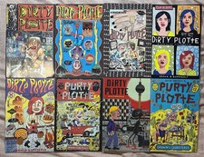 Julie Doucet’s 'Dirty Plotte’ #s 1, 2, 4, 5, 8, 9, 11, 12 | VG | drawn&quarterly