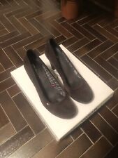 Scarpe donna con tacco In Pelle Scamosciata Tommy Hilfiger