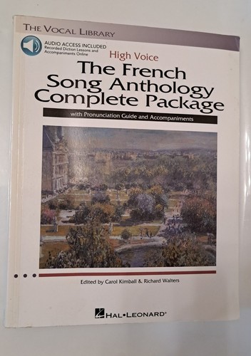 The french song anthology - french,