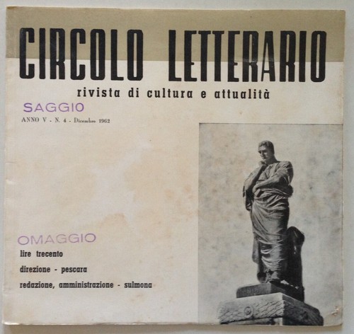 Circolo letterario rivista - circolo,
