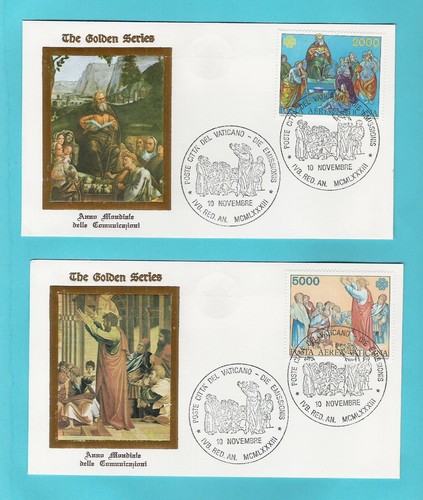 Vaticano 1983 2 buste - vaticano+°-1983:2,