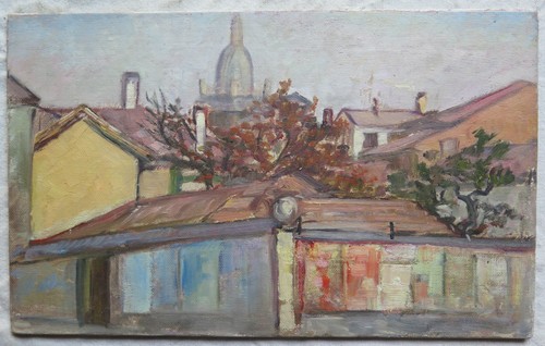 Paesaggio autunnale quadro - autunnale,