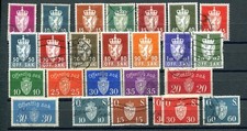 NORVEGIA 1933-1982 SERVIZIO LOTTO MISTO NORWAY
