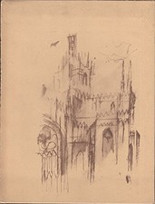 milano in inchiostro di china