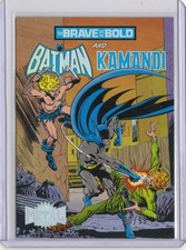 BATMAN AND KAMANDI BB-7 2025 Skybox DC Metal Universe BRAVE and the BOLD 80/99