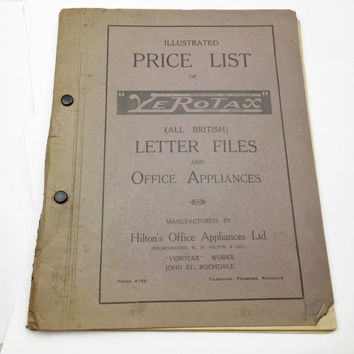Vintage verotax letter office - vintage,