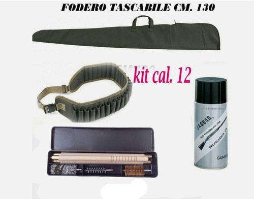Kit pulizia fucile fodero - kit,