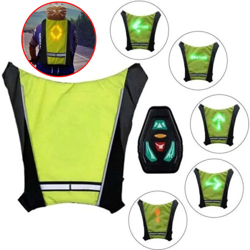 Gilet led bicicletta - gilet,
