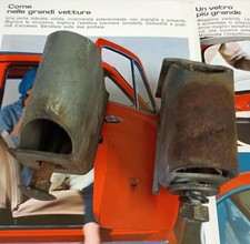 FIAT 500 N - D - F - L - R  COPPIA DISTANZIALI PARAURTI USATI ED ORIGINALI (519)