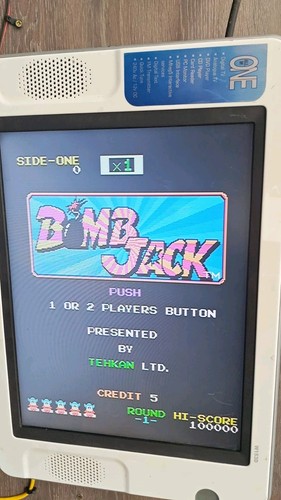 Bomb jack arcade pcb non - arcade, jamma