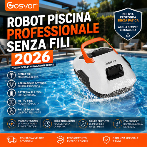 Robot per piscina senza fili - robot,