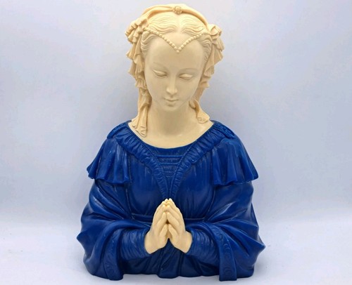 Scultura figura busto madonna - scultura, busto-madonna