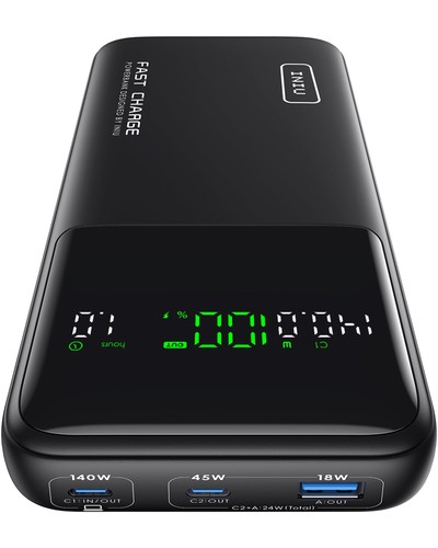 Iniu power bank 27000mah 140w - power,