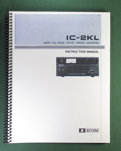 Icom 2kl manuale - icom, ic-2kl