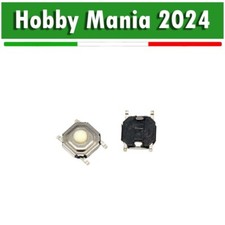 10x Micro Pulsante SMD PCB