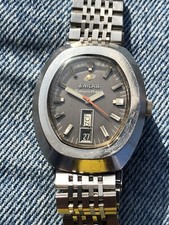 Enicar Saturn-Matic Day-Date Ocean Pearl 147-03-02 Automatic Rare Vintage