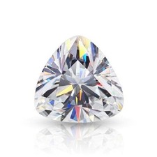 Gemme 2,50 carati zirconi bianchi gemma certificata diamante zircone gemma di...