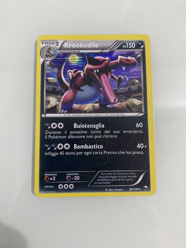 Pokemon card krookodile - pokemon,