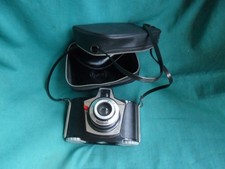 Macchina fotografica Ferrania Eura con custodia- anni 50-60 funzionante