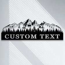 Insegna Personalizzata Sci