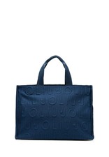 LIU JO BORSA LOGO BUBBLE BLU