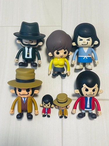 Lupin terzo set - terzo, figurine