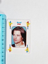 BRAD PITT CARD RARE MAGAZINE