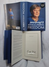 Freedom Memoirs 1954 - 2021 Signed Edition Angela Merkel German Chancellor