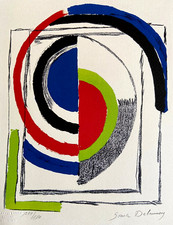 Sonia Delaunay Litografia COA