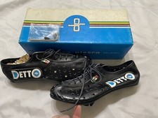 SCARPE CICLISMO VINTAGE DP ITALIA DETTO PIETRO MILANO TAGLIA 40 OLD SCHOOL BMX