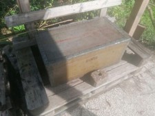 Baule antico in legno da
